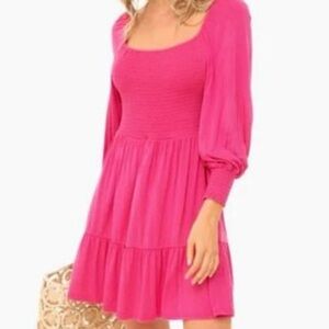 BB Dakota Let’s Go Crazy Dress - Raspberry - Size M - NWT